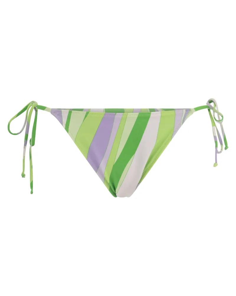 MC2 Saint Barth Fancy Swim Shorts mit Krawatten Grün