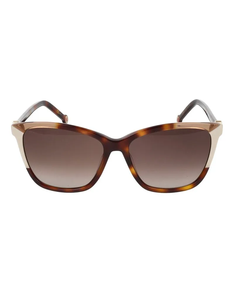 Carolina Herrera New York Sonnenbrille  CH 0052/S C1 H Havanna Elfenbein /16/145 C1h