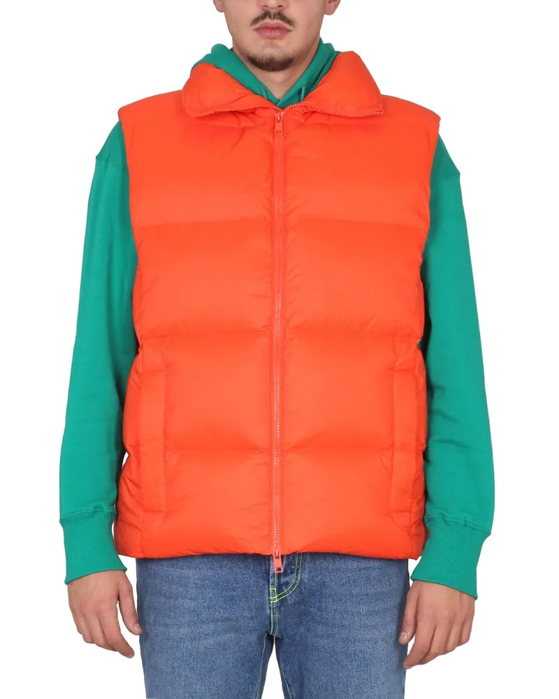 MSGM Westen mit Logo Orange
