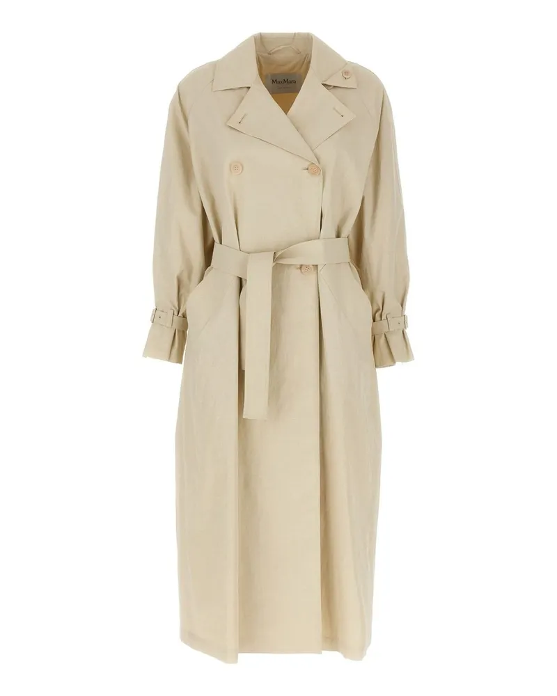 Max Mara Ronco Trench Coat Beige
