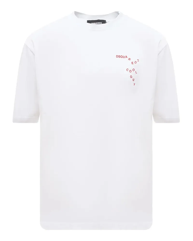 Dsquared2 T-Shirts und Polos Weiß White