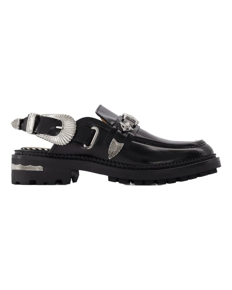 Toga AJ1070 Sladers  Leder schwarz Black
