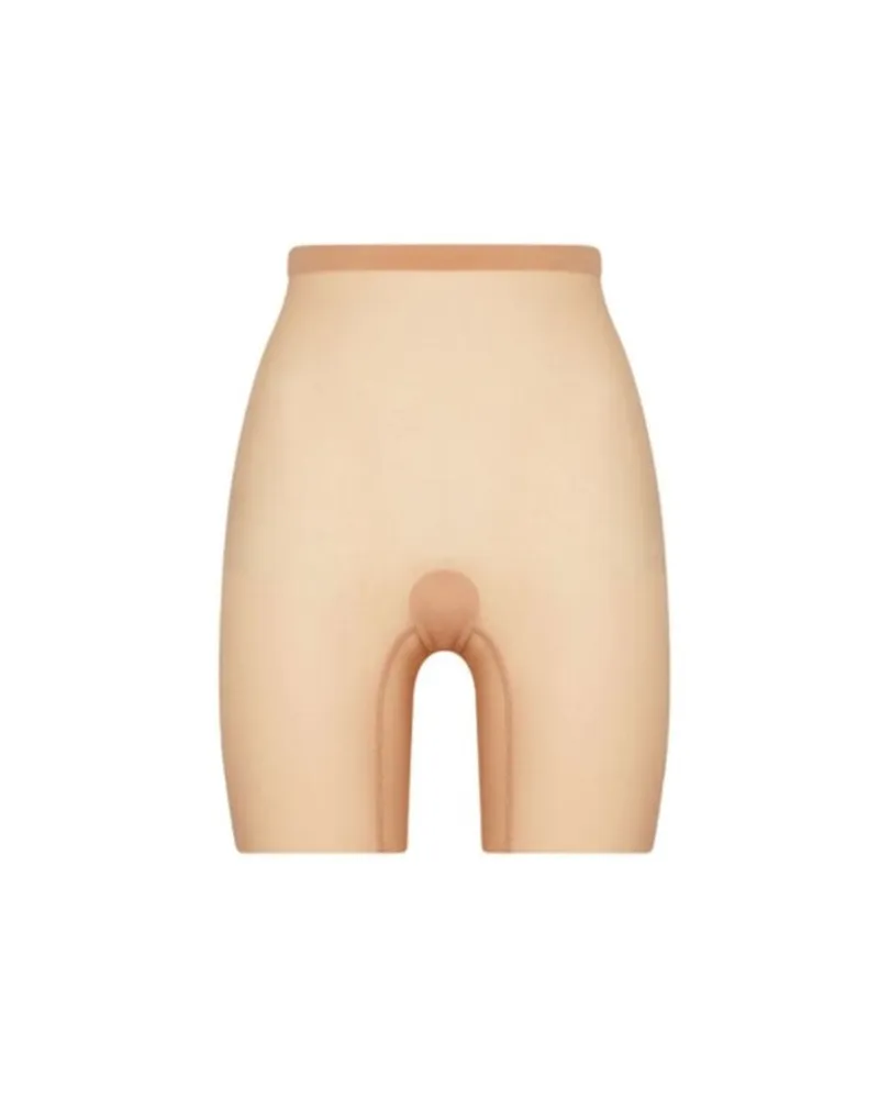 Wolford Tulle Control Shorts Nude