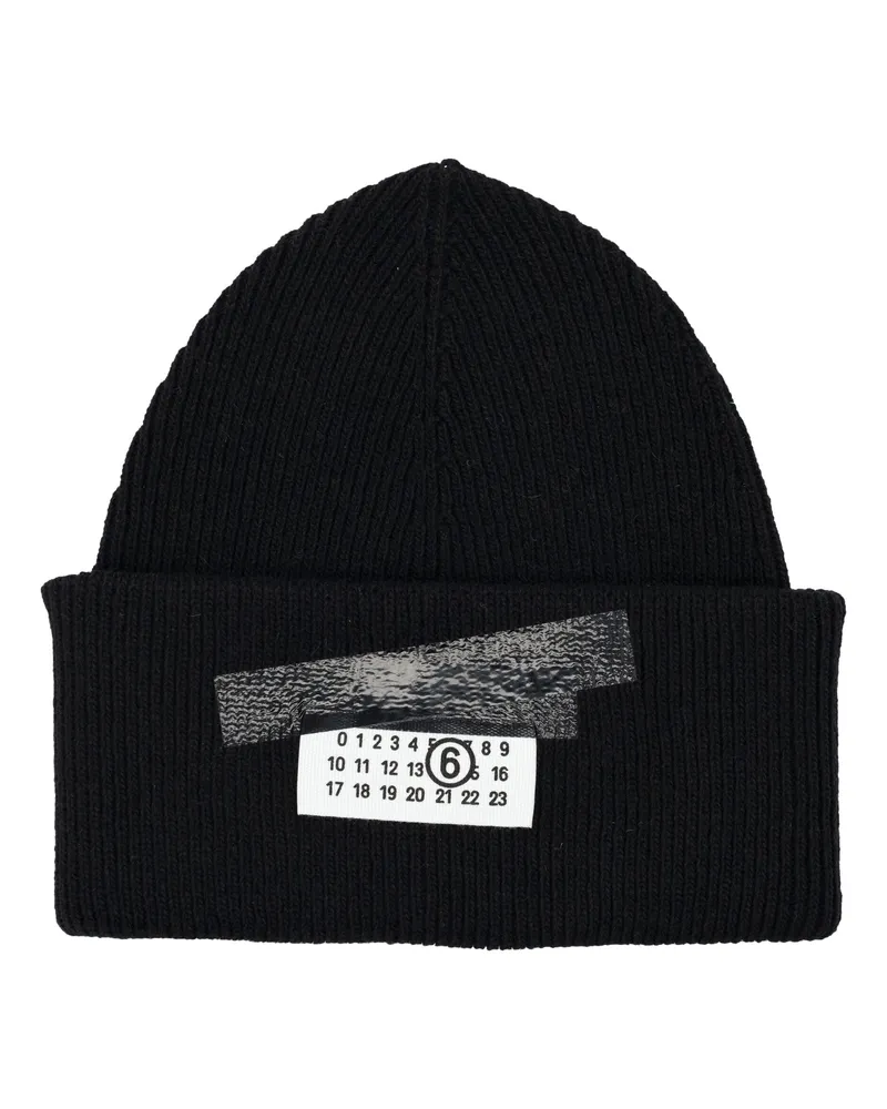 Maison Margiela Hüte schwarz Black