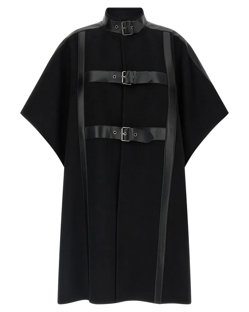 Twin-Set Doppel -Set -Wollumhang Black