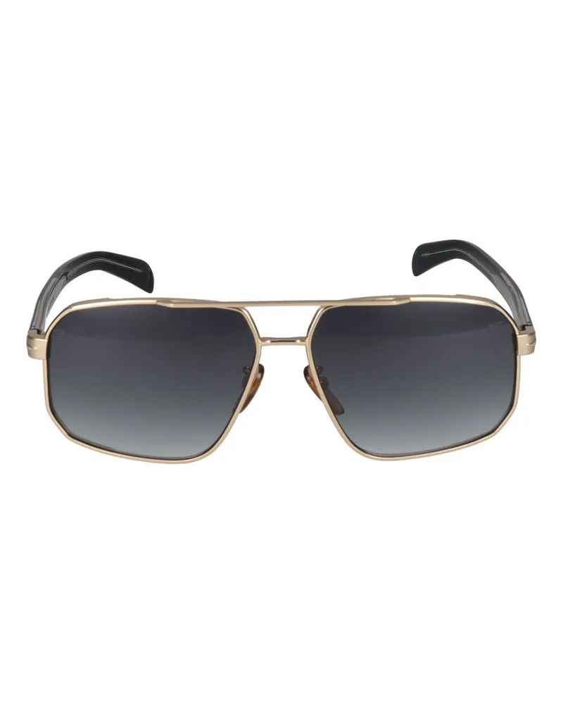 David Beckham Sonnenbrille  DB 7102/S RHL Gold Black /14/145 Rhl
