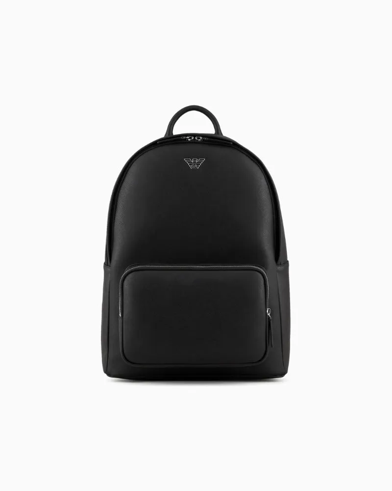 Emporio Armani Roundshape Rucksack Black