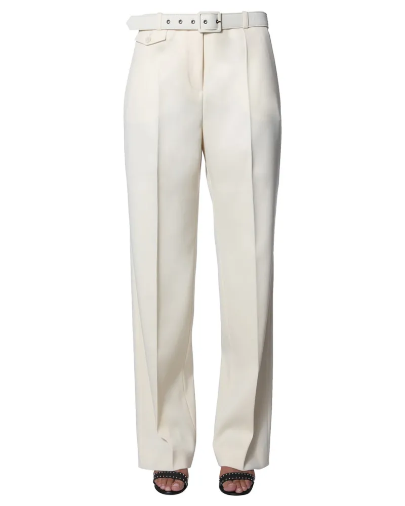Givenchy Hosen mit Gürtel White