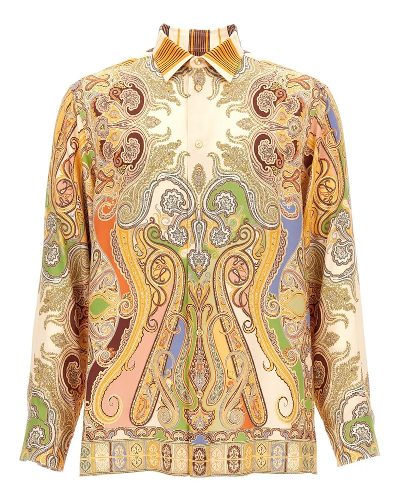 Etro PAISLEY DRUCK Hemd Multicolor