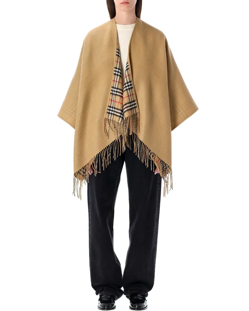 Burberry Coats Beige Beige