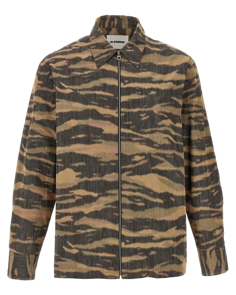 Jil Sander 106' Hemd Multicolor