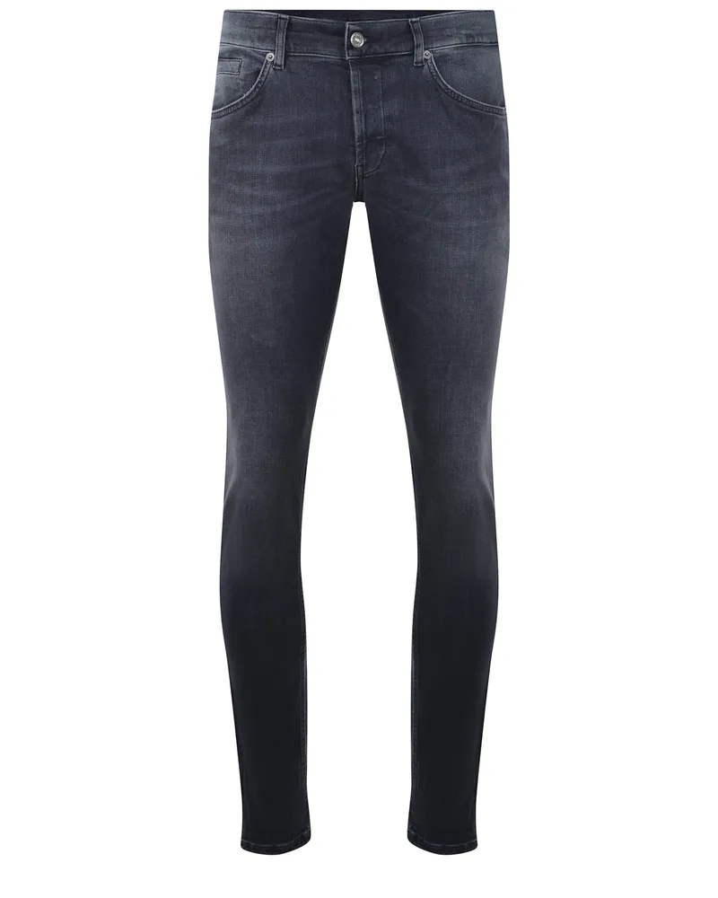Dondup Jeans "George" in Stretch Jeans Grigio