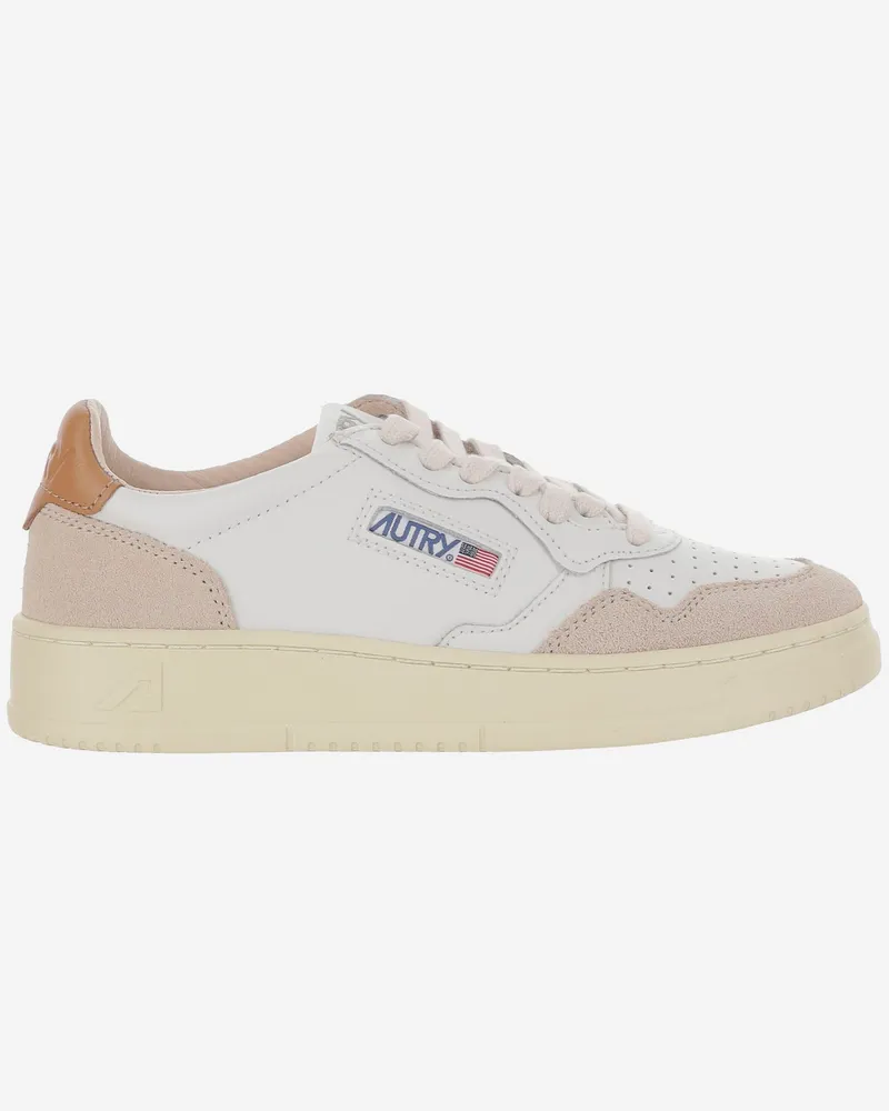 AUTRY Low Medalist Leder -Sneaker Red