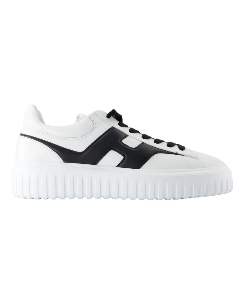 Hogan H Stripes Sneakers  Leder Weiß White