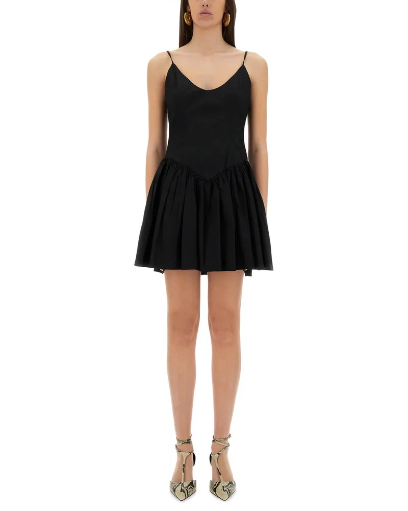 STAUD Mini Kleid "Dena Black