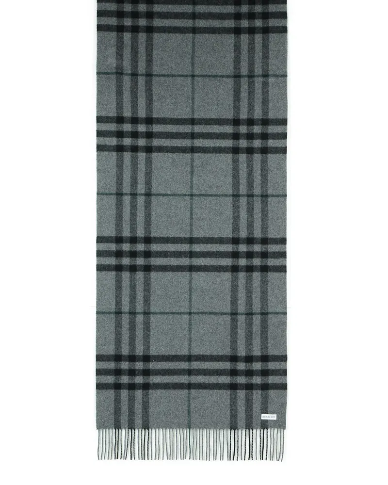 Burberry Grey Cashmere Schal Grey