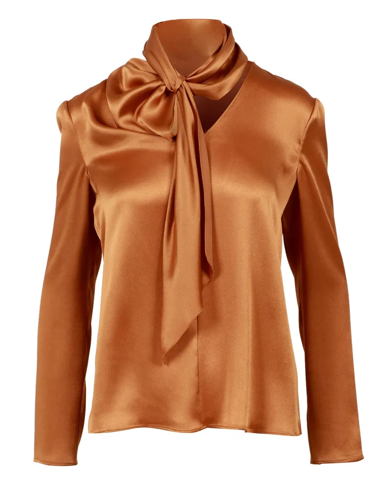 Alberta Ferretti Hemden braun Brown
