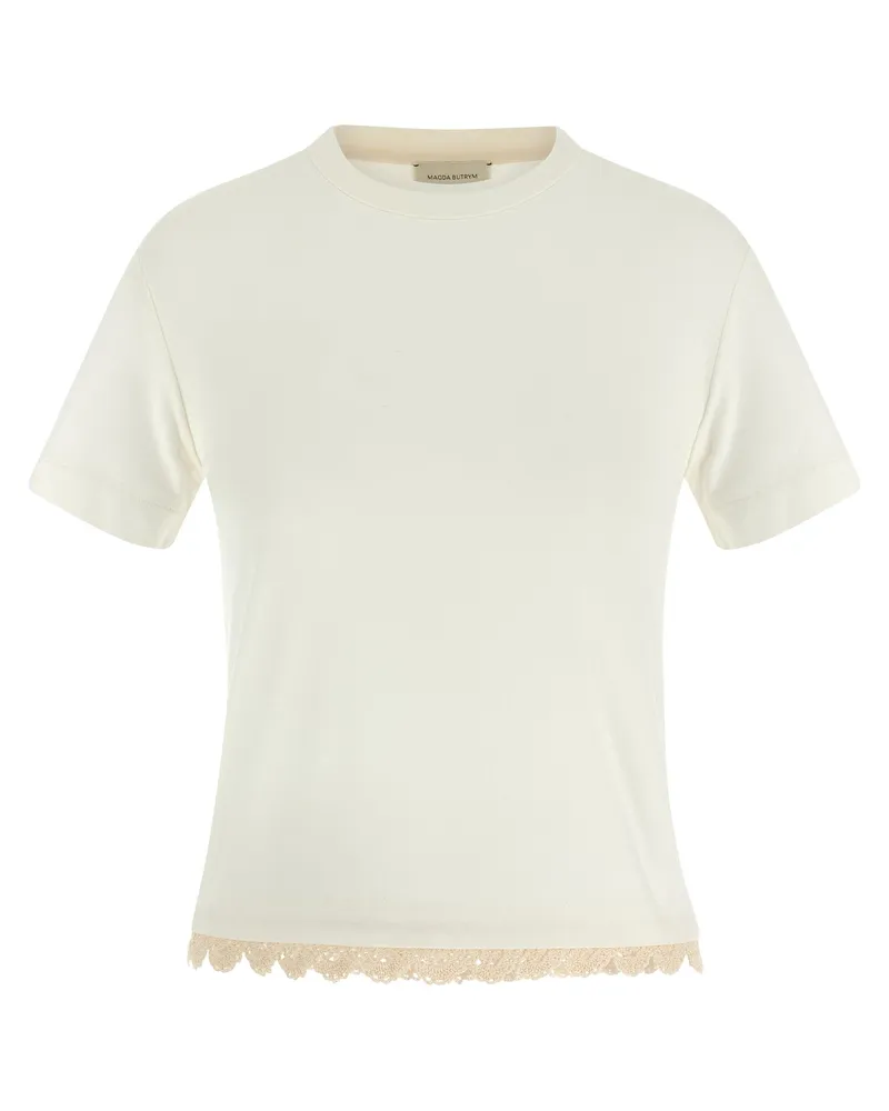 Magda Butrym PF 25 T -Shirt O2' T -Shirt White