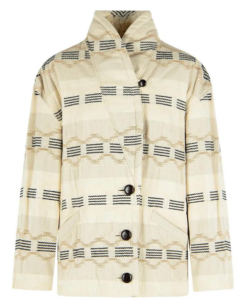 Étoile Isabel Marant Beige Jacke aus Baumwollmischung „Quayla“ von Beige
