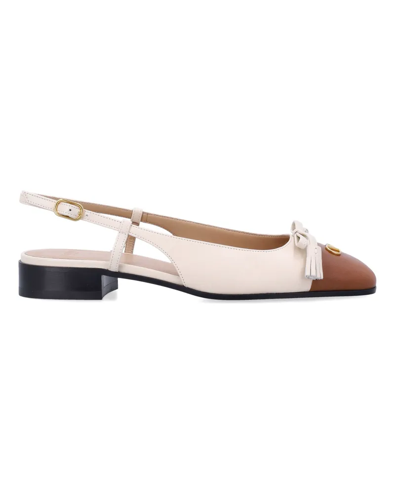 Valentino Garavani flache Schuhe Butter