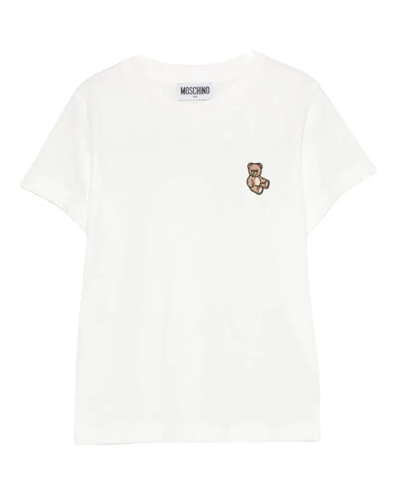 Moschino T -Shirt mit Logo White