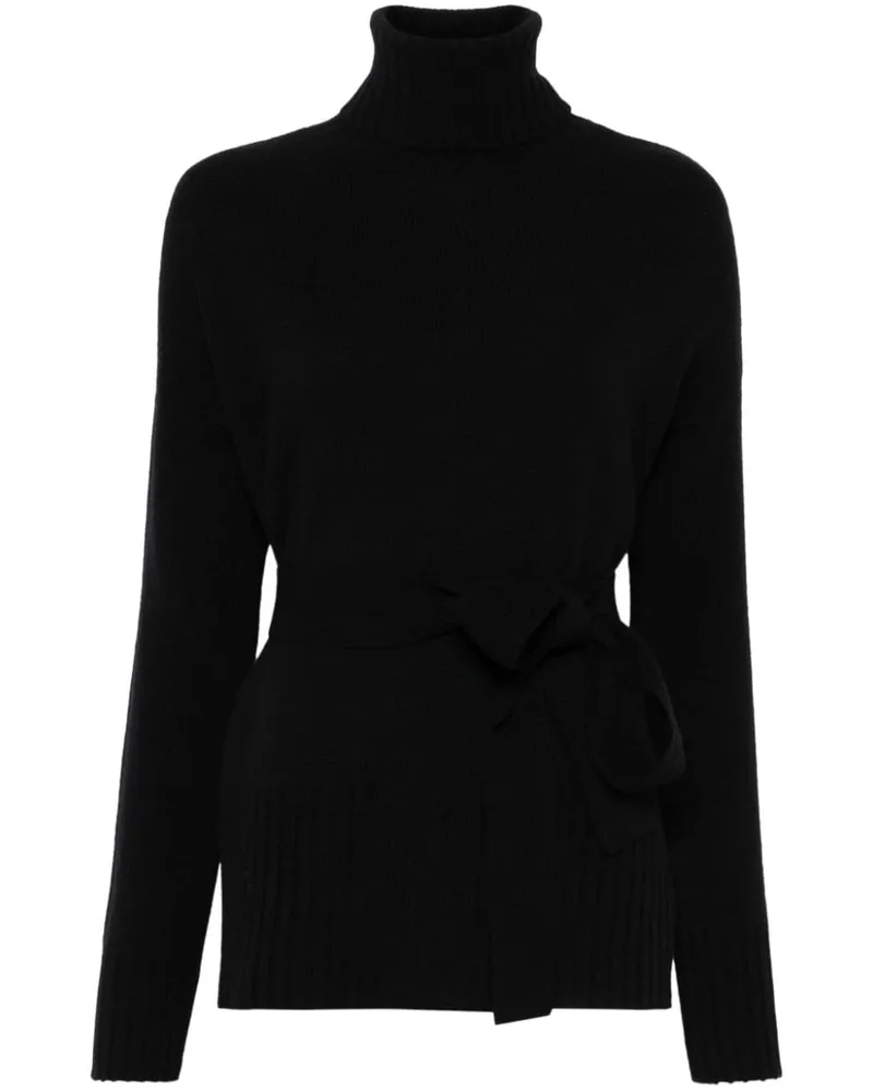 Wild Cashmere Wilder Kaschmir Katie Gürtelpullover Black