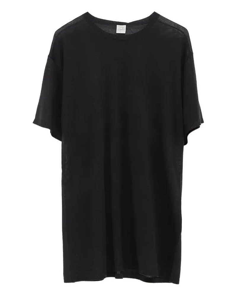 Totême entspannte Fit T -Shirt White