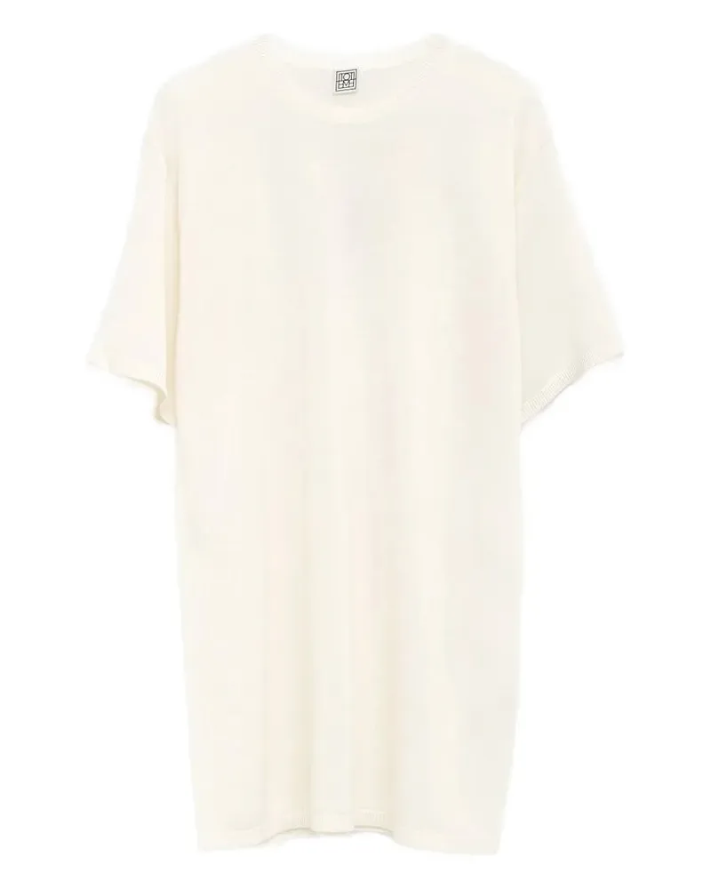 Totême entspannte Fit T -Shirt White