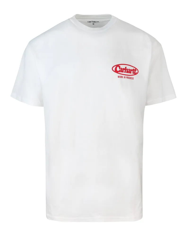 Carhartt WIP T -Shirt S/S Logo weiß White