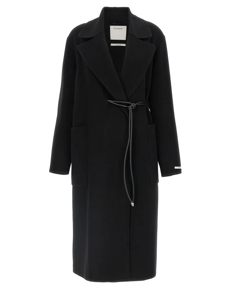 SPORTMAX Abate' Mantel Black