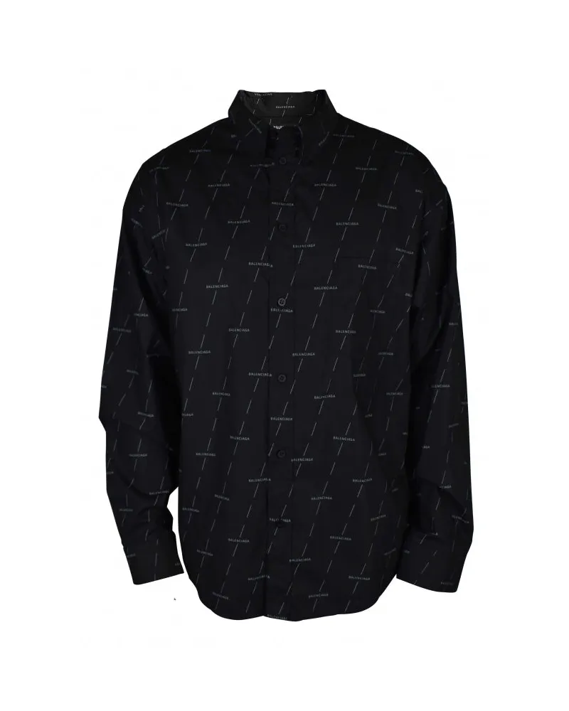 Balenciaga Hemd Black