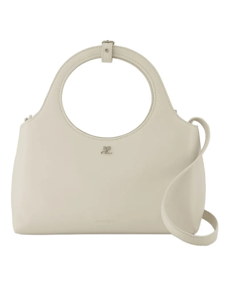 Courrèges Holy Day Crossbody Courreves Leder weiß Weiß