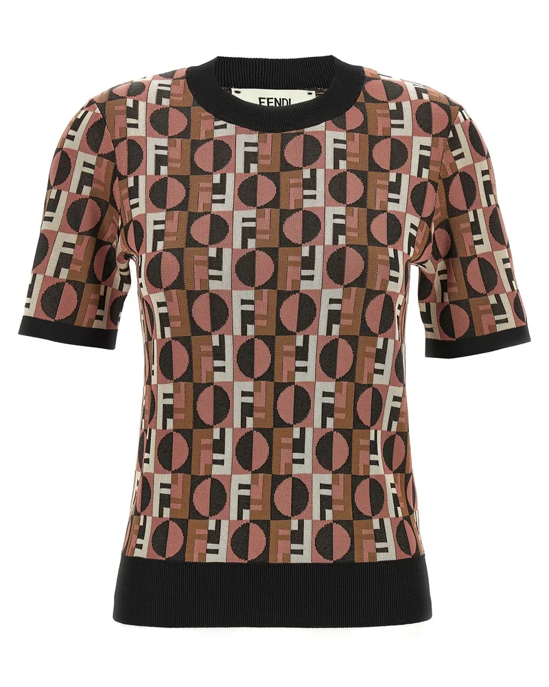 Fendi fendi optischer' Pullover Pink