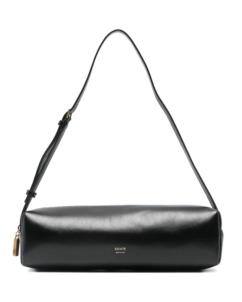 KHAITE Kye Leder Umhängetasche Black