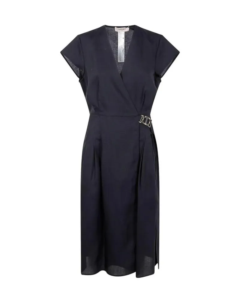 Twin-Set Longuette -Kleid Black