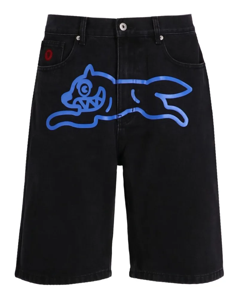 ICECREAM Running Dog Denim Jeans Black
