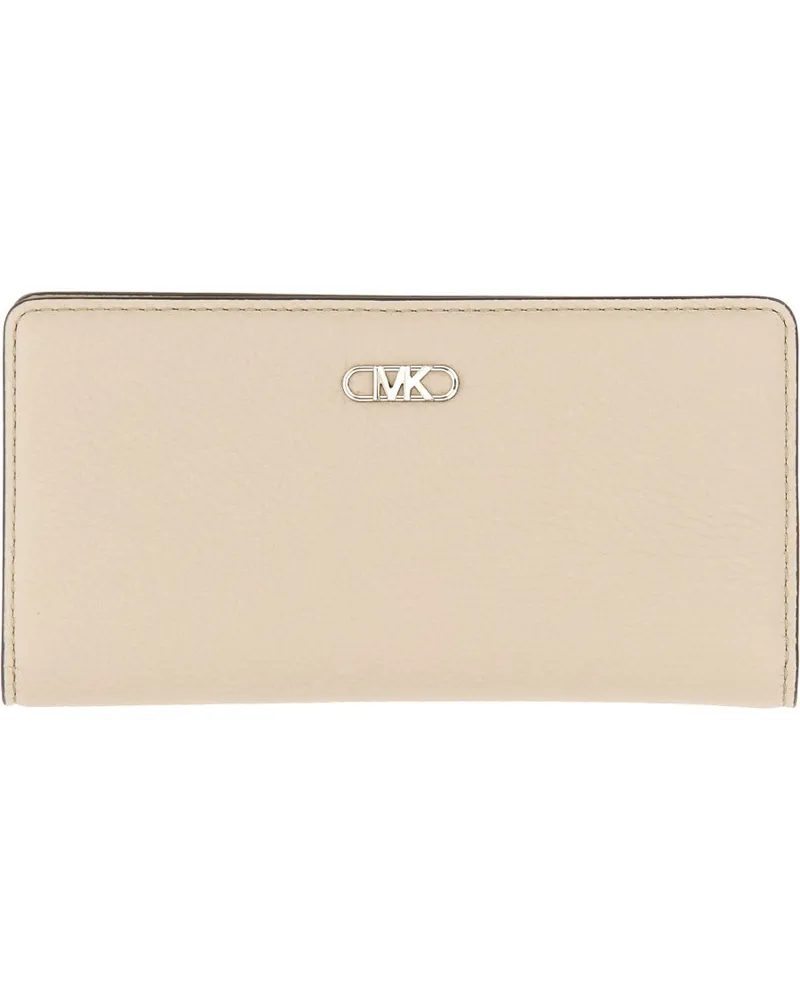 Michael Kors Michael von Michael Kors Leder Brieftasche Beige