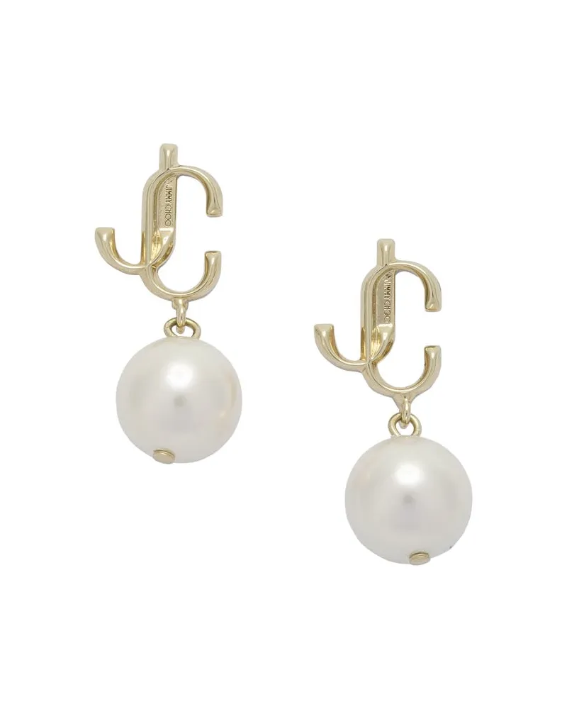 Jimmy Choo Jc Pearl“ Ohrringe Gold