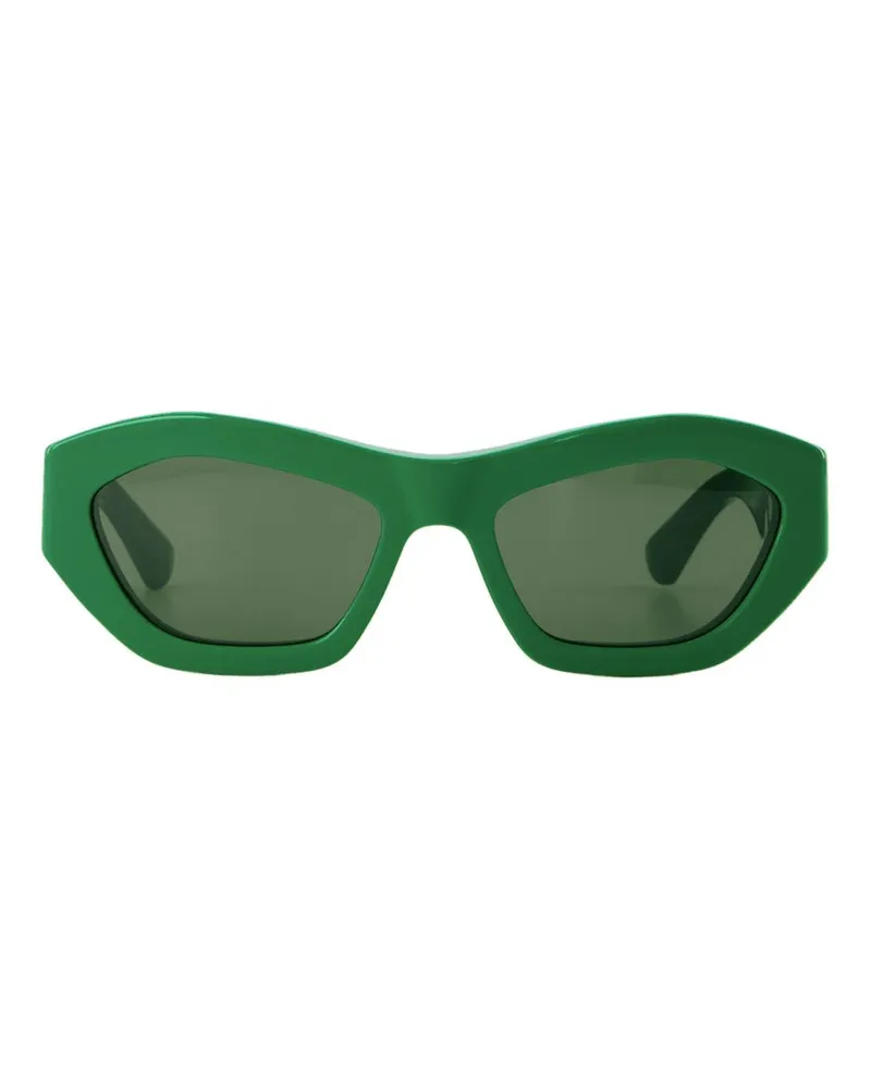 Bottega Veneta Sonnenbrille  Acetat grün Grün