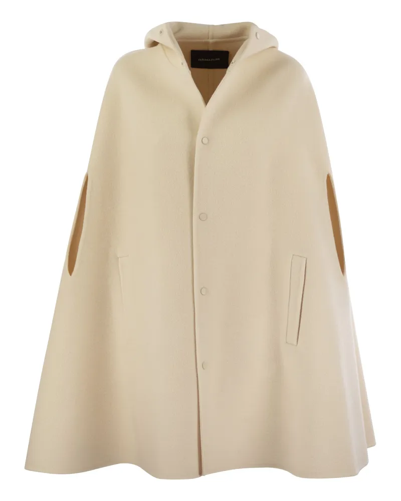 Fabiana Filippi Wool Hoodie Butter