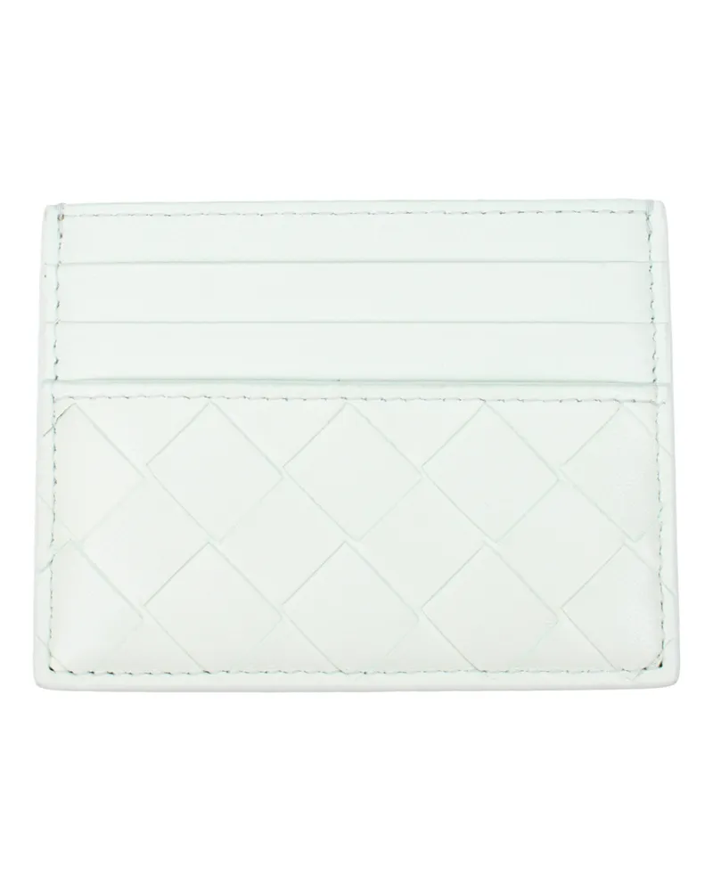 Bottega Veneta Damens Dokumentenhalter aus beige/eisfarbenem Leder -