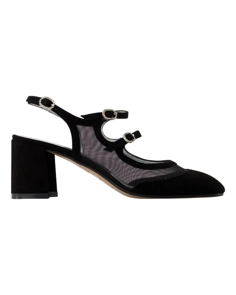 Carel Bananight Sandalen  Leder schwarz Black