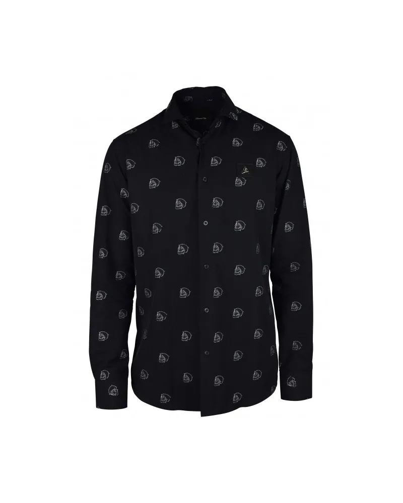 Philipp Plein Hemd Black