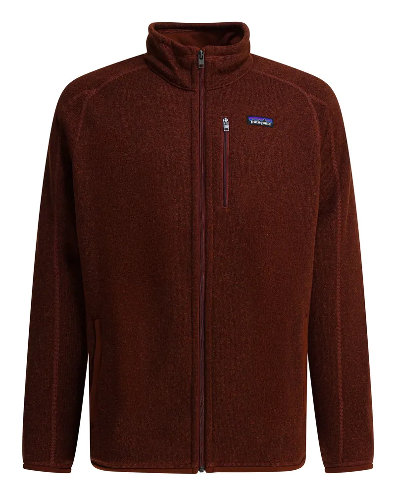 Patagonia Better Sweater“-Sweatshirt mit Reißverschluss Bordeaux