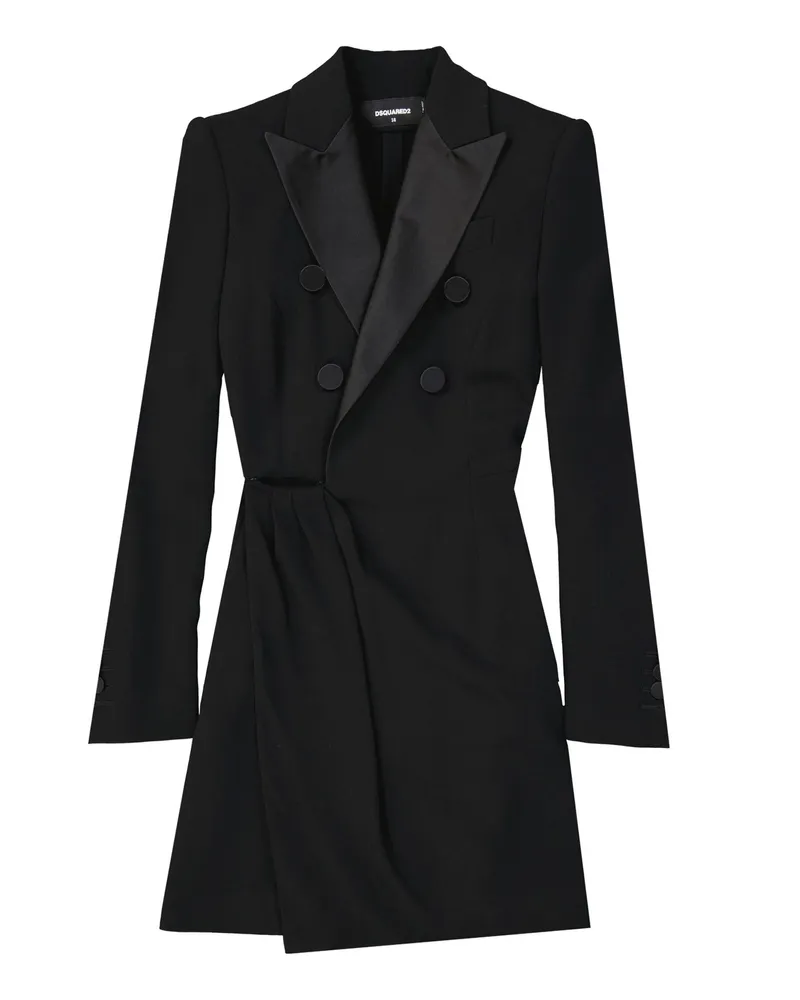 Dsquared2 midi Kleid Black