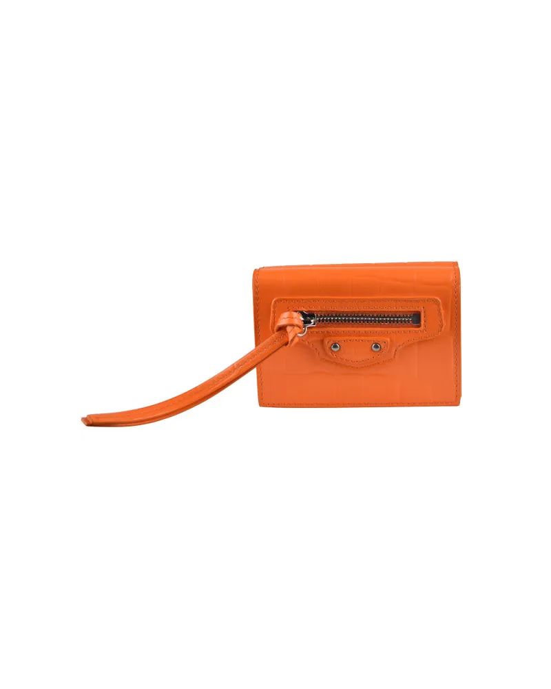 Balenciaga Neo Classic Brieftasche Orange