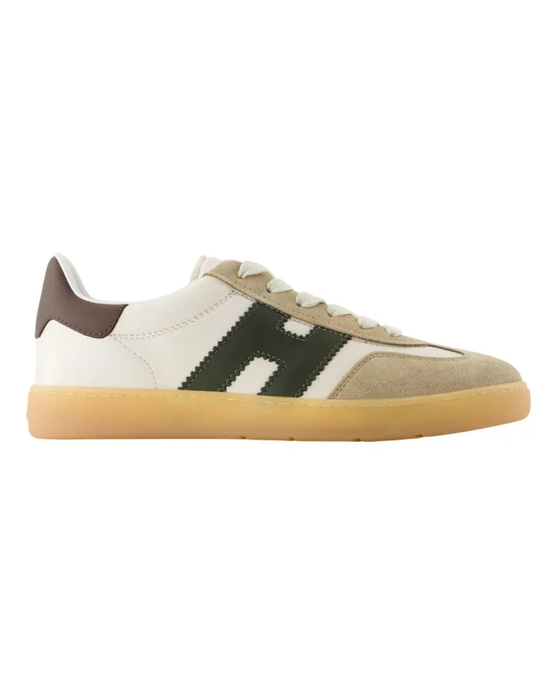 Hogan Coole Turnschuhe  Lederbraun Brown