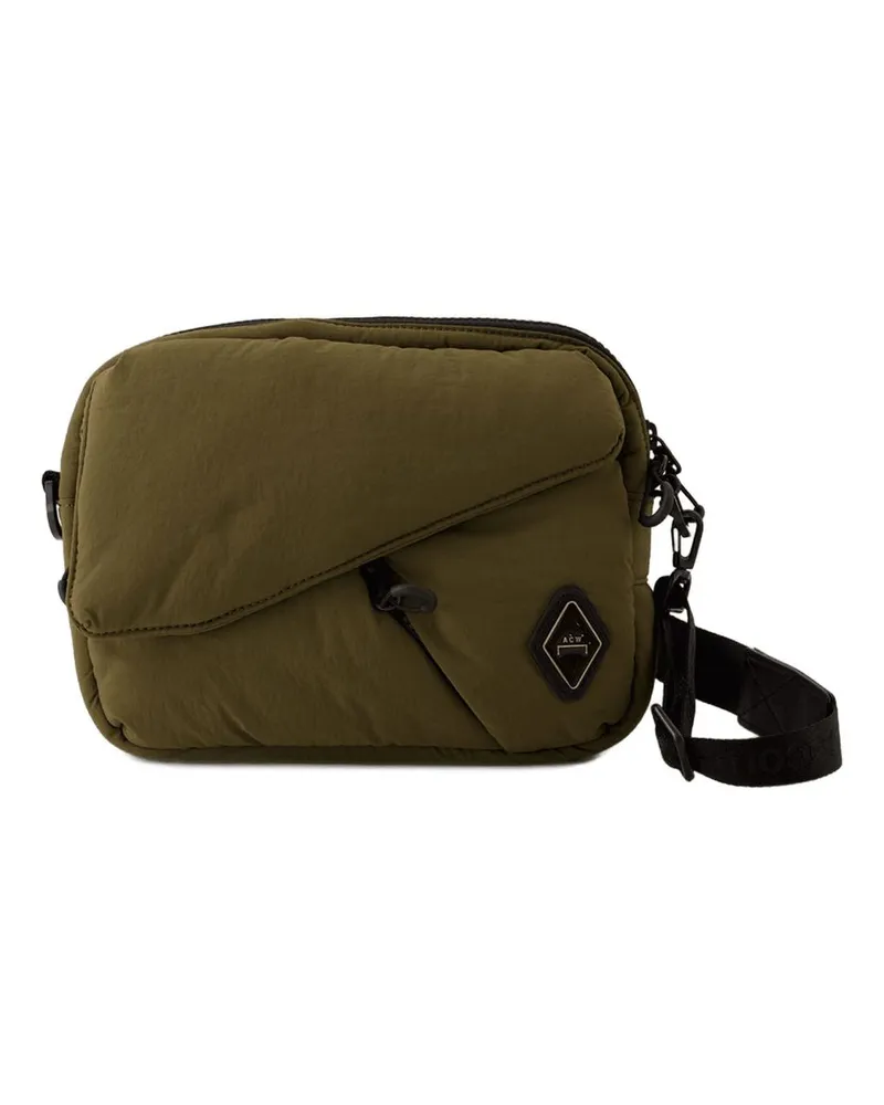 A-COLD-WALL* Diamond gepolstert Crossbody eine kalte Wand Nylon Khaki Khaki