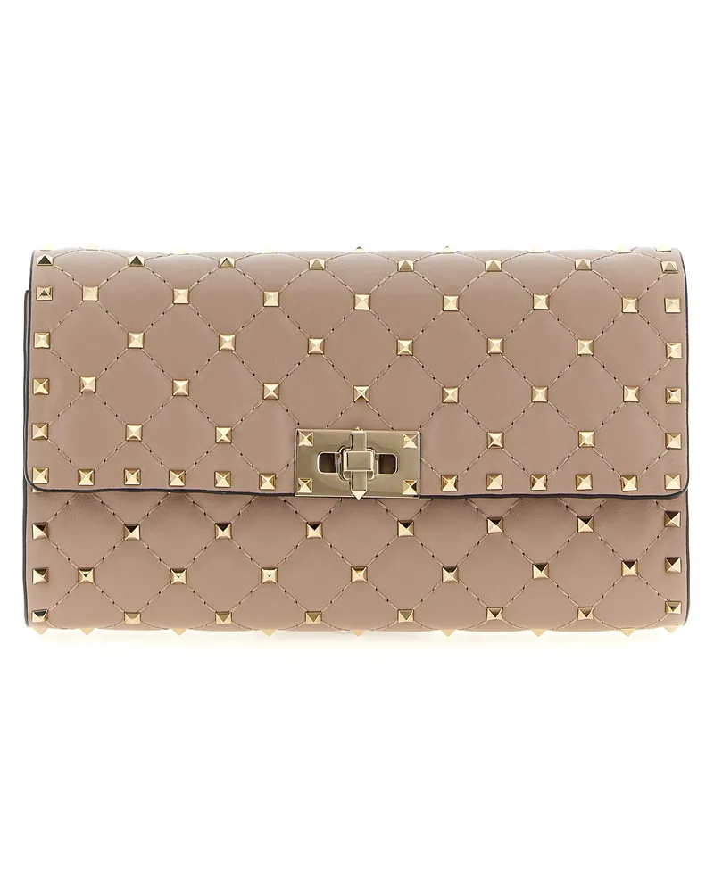 Valentino Garavani Valentino Garavani 'Rockstud Spike' Umhängetasche Pink