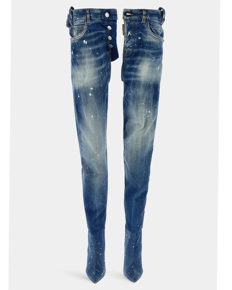 Dsquared2 Better X Dsquared2 Capsule Stiefel Blue